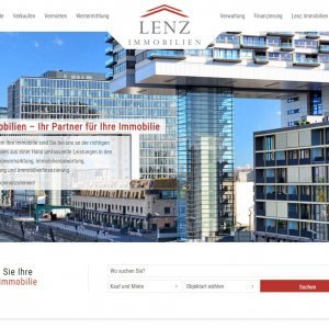 Lenz Immobilien - Webseiten der MaklerWerft
