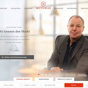 Mutzhas Immobilien GmbH & Co. KG - Webseiten der MaklerWerft