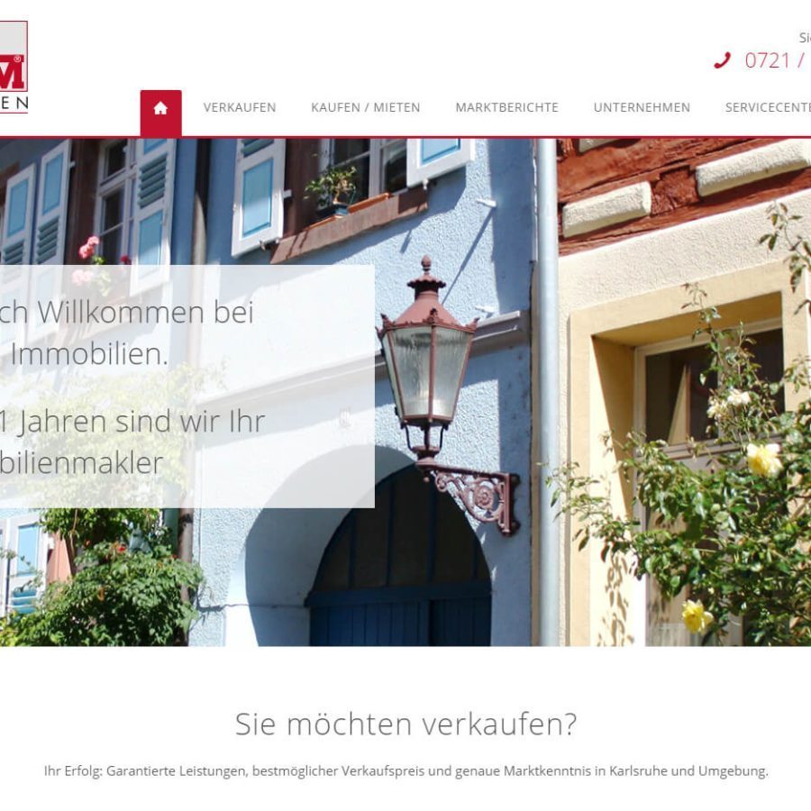 Sturm Immobilien GmbH - Webseiten der MaklerWerft