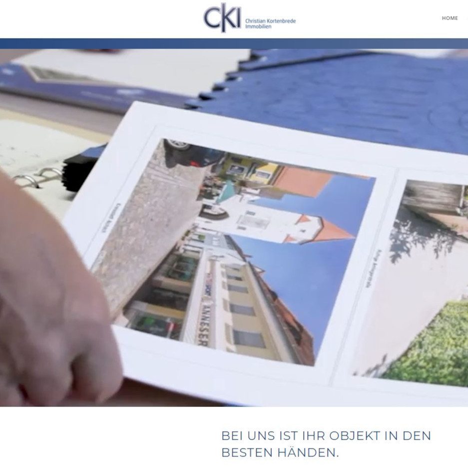 CKI - Christian Kortenbrede Immobilien - Webseiten der MaklerWerft