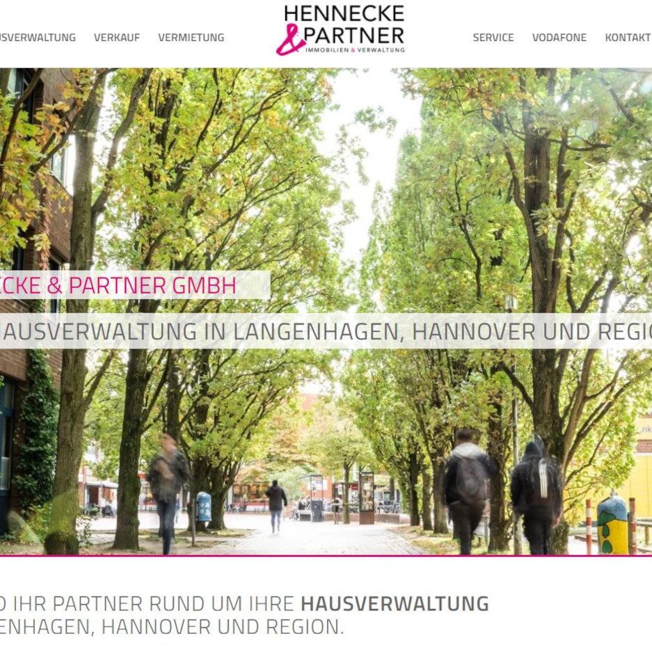 Hennecke & Partner GmbH - Webseiten der MaklerWerft