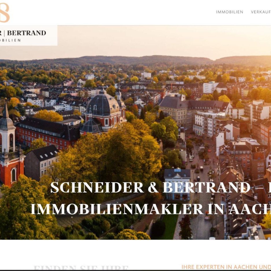 Schneider & Bertrand Immobilien GmbH - Webseiten der MaklerWerft