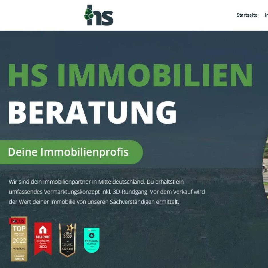 HS Immobilienberatungsgesellschaft mbH - Webseiten der MaklerWerft
