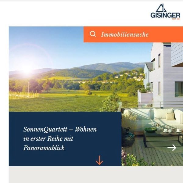 Gisinger Immobiliengruppe - Webseiten der MaklerWerft