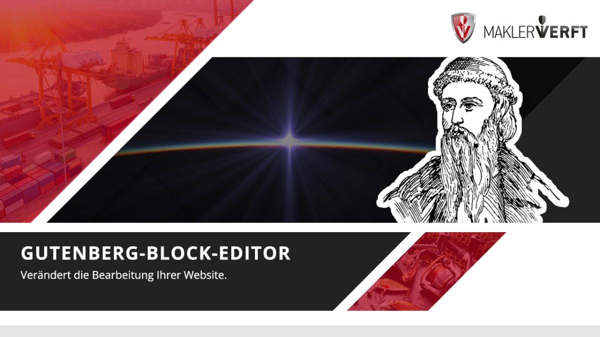 Gutenberg Block Editor - MaklerWerft