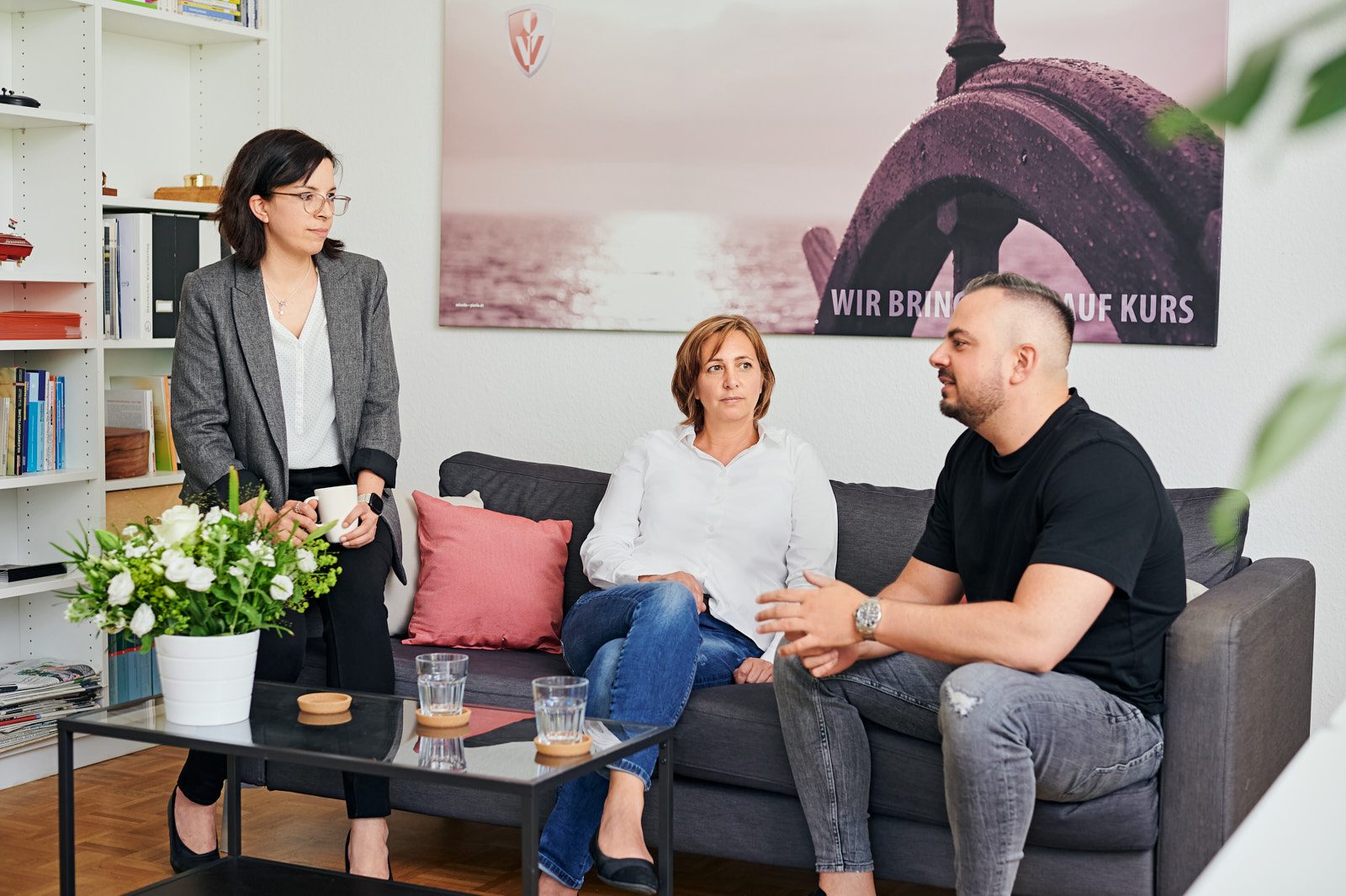 Karriere bei der MaklerWerft - Eva, Bianca und Felix
