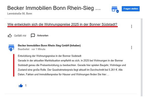 Q&A Google Blogbeitrag - Bild 2 - MaklerWerft