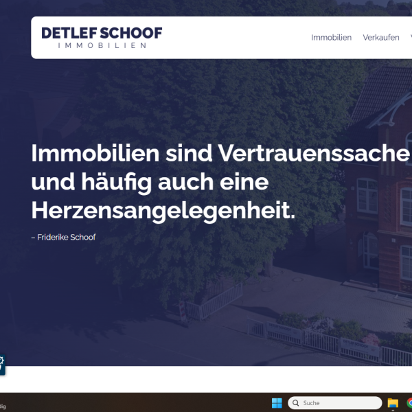 Detlef Schoof - Webseiten der MaklerWerft