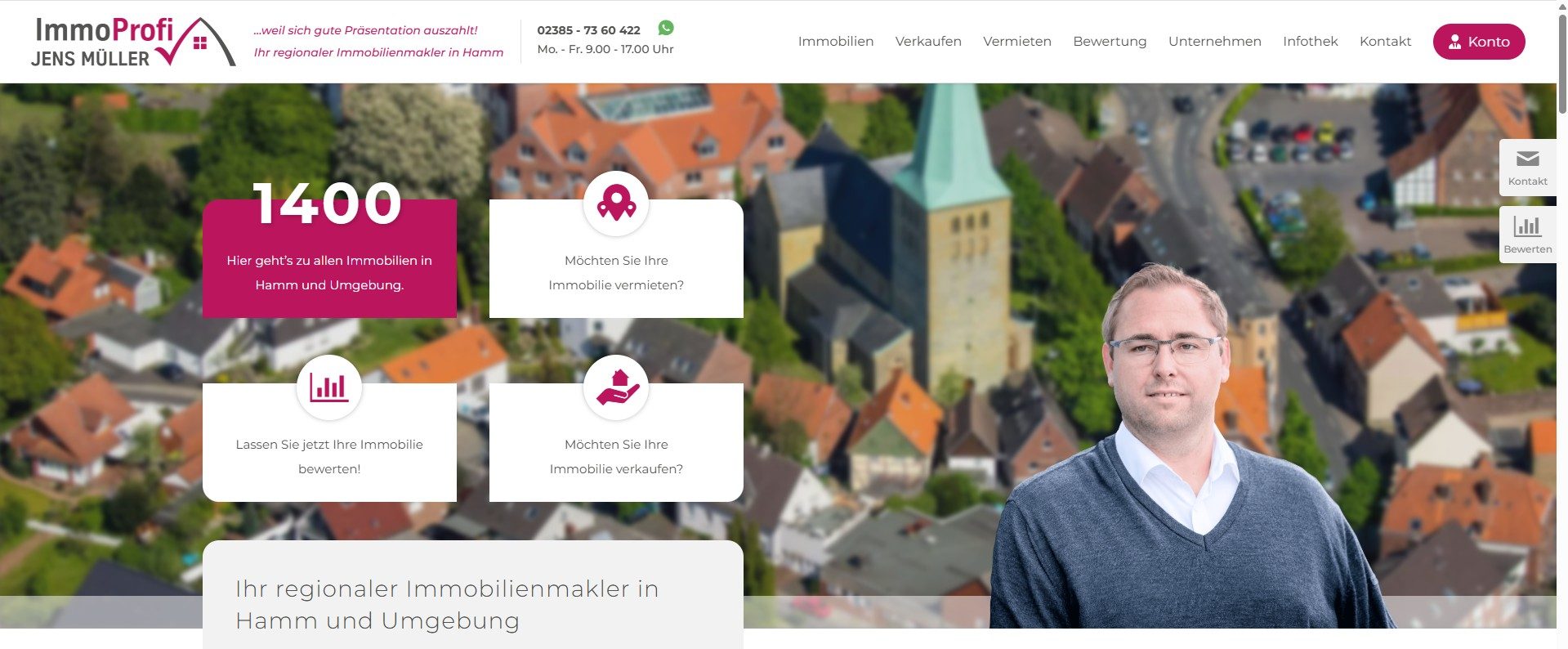 Jens Müller - Immobilienprofi - Erfolgsgeschichte der MaklerWerft