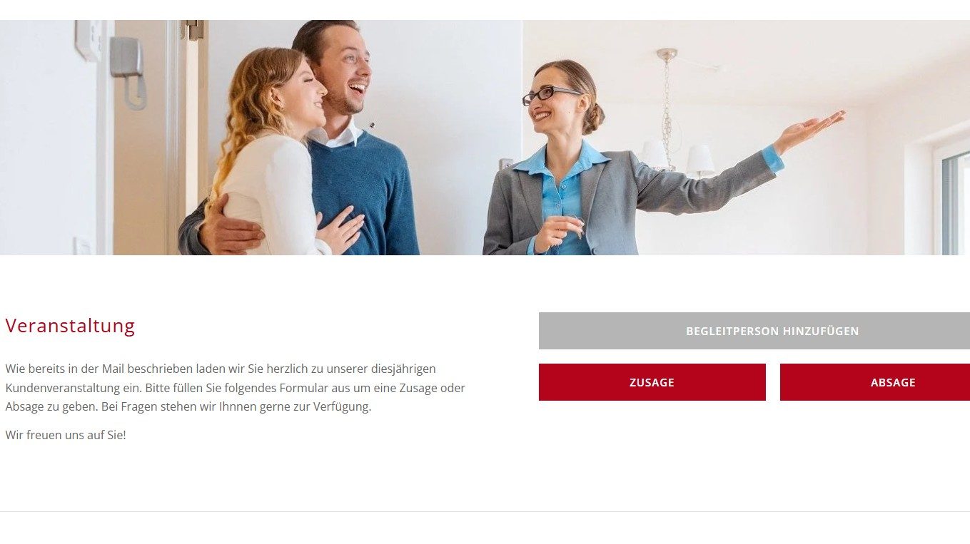 Eventanmeldung