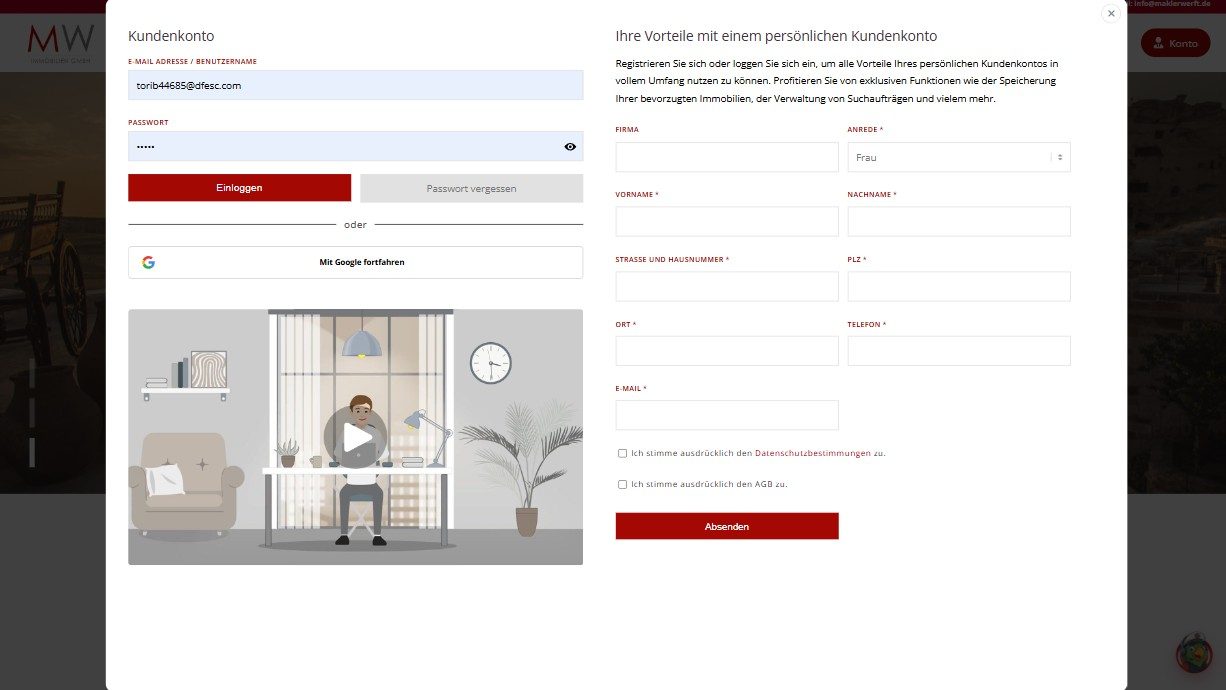 Kundenportal