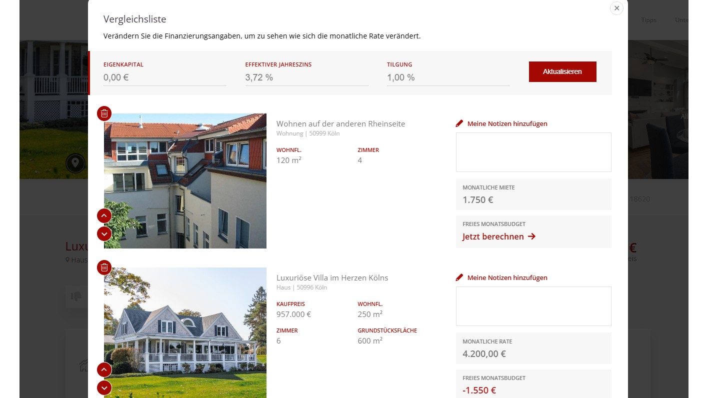 Vergleichsliste