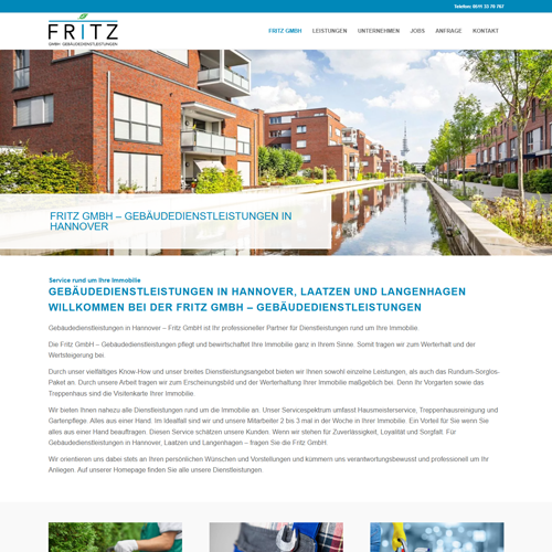 Fritz Gebäudedienstleistung - Referenzen der MaklerWerft