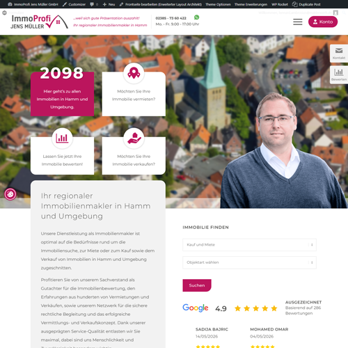 ImmoProfi Jens Müller - Referenzen der Maklerwerft