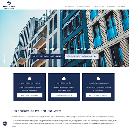 Nordraum Immobilien GmbH - Referenzen der Maklerwerft Nordraum Immobilien GmbH - Referenzen der Maklerwerft