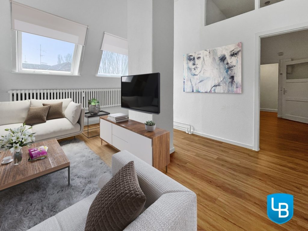 Immobilienangebot - Kiel - Alle & Rest (Wohnen) - Charmante Dachgeschosswohnung am Städtischen Krankenhaus