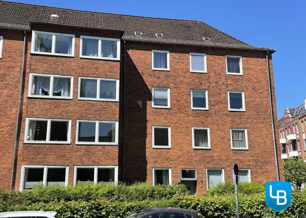Immobilienangebot - Kiel - Alle & Rest (Wohnen) - Vermietete Altbauwohnung Nähe Städtisches Krankenhaus