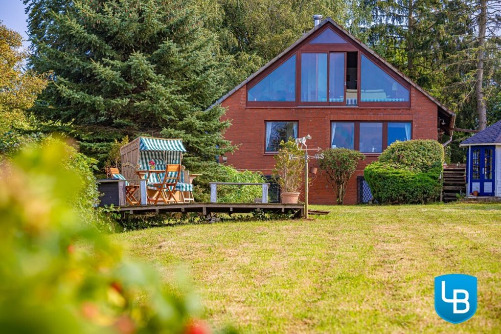 Immobilienangebot - Heikendorf - Alle & Rest (Wohnen) - Diesen Ausblick können Sie kaufen: Einfamilienhaus auf Traumgrundstück an der Kieler Förde