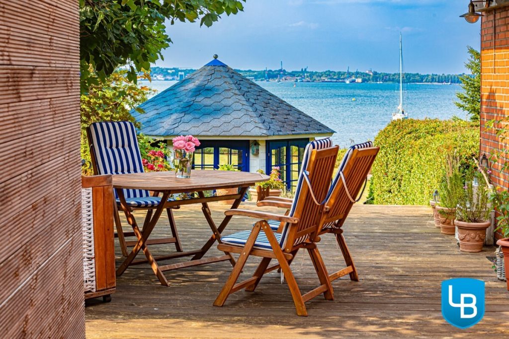 Immobilienangebot - Heikendorf - Alle & Rest (Wohnen) - Diesen Ausblick können Sie kaufen: Einfamilienhaus auf Traumgrundstück an der Kieler Förde