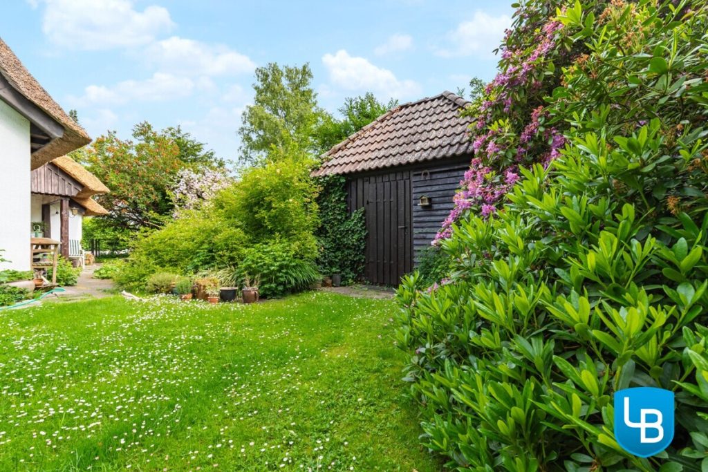 Immobilienangebot - Plön - Alle & Rest (Wohnen) - Malerisches Reetdachhaus nahe des Großen Plöner Sees – Wohnen, wo andere Urlaub machen