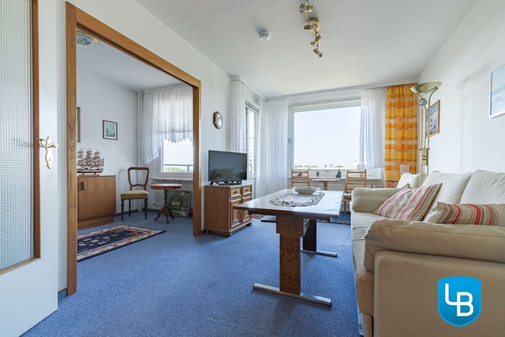 Immobilienangebot - Plön - Alle & Rest (Wohnen) - Dieser Ausblick könnte Ihrer sein! Möblierte 1-Zi-Wohnung am "Großen Plöner See" sucht neue Bewohner