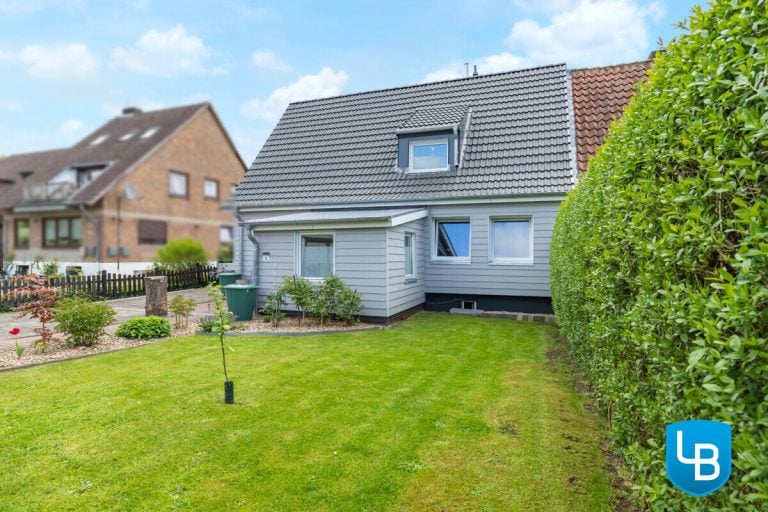Immobilienangebot - Ascheberg - Alle & Rest (Wohnen) - Gepflegte Doppelhaushälfte, bereits energetisch saniert, auf schönem Grundstück