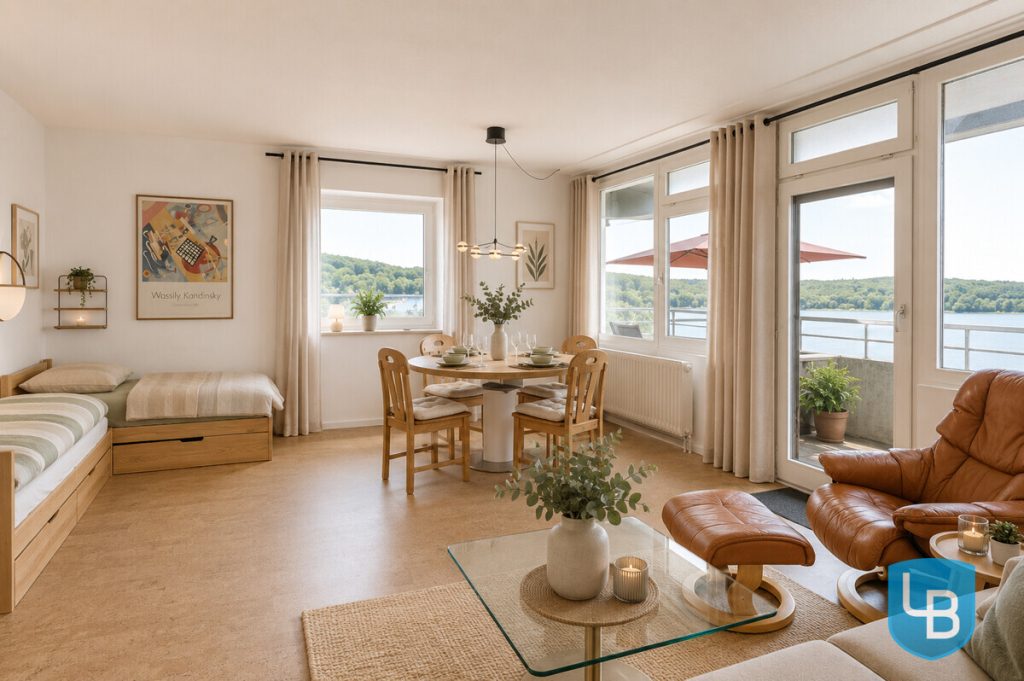 Immobilienangebot - Malente - Alle & Rest (Wohnen) - Seeblick gewünscht? Modernisierte Wohnung im 9. Stock direkt am Dieksee
