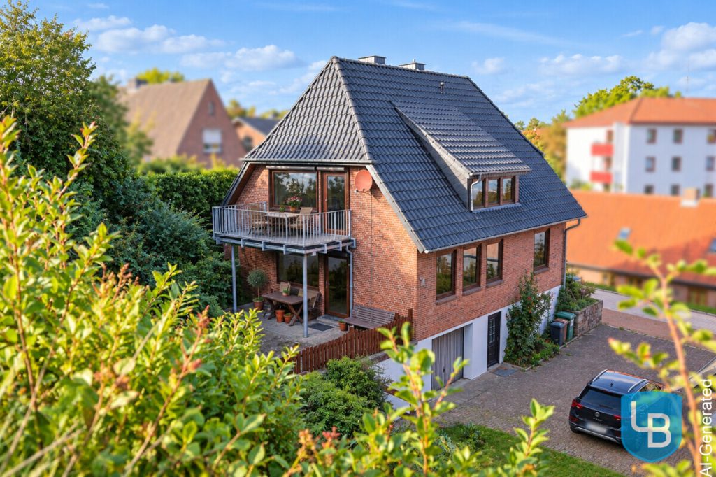 Immobilienangebot - Plön - Alle & Rest (Wohnen) - Zentrumsnah in Plön – Großzügiges Einfamilienhaus mit Ausblick