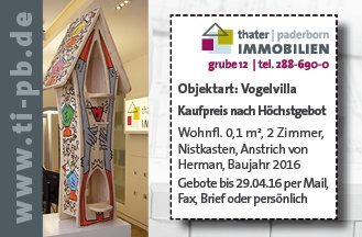 Visitenkarte der Vogelvilla