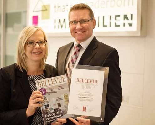 Thater Immobilien ausgezeichnet durch Bellevue