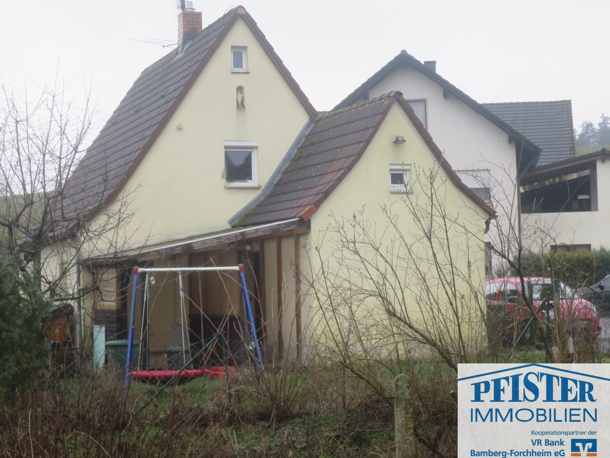 Immobilienangebot - Gerach - Alle - Handwerker gesucht! Kleines freistehendes Einfamilienhaus in einem Ortsteil von Gerach