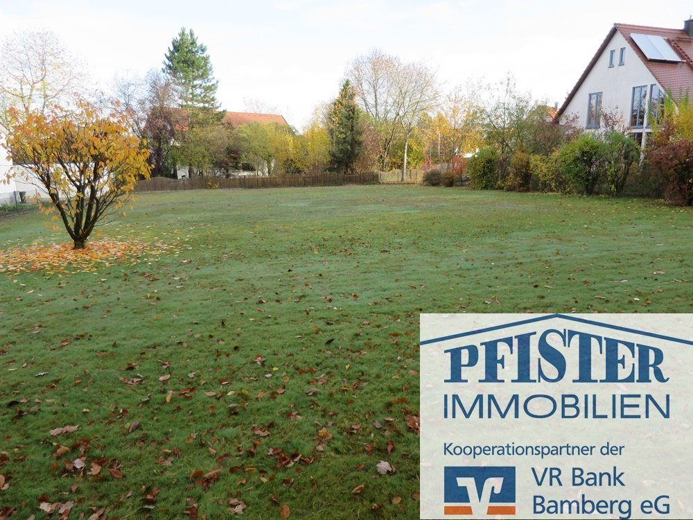 Immobilienangebot - Litzendorf - Alle - Traumhaftes Grundstück in ruhiger Ortsrandlage in OT Pödeldorf