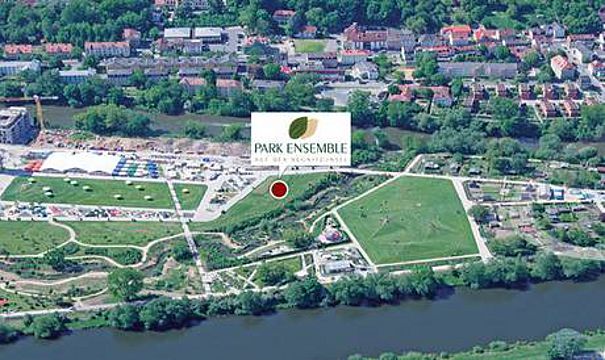 Lage des Neubauprojekts Park Ensemble - Immobilien Pfister