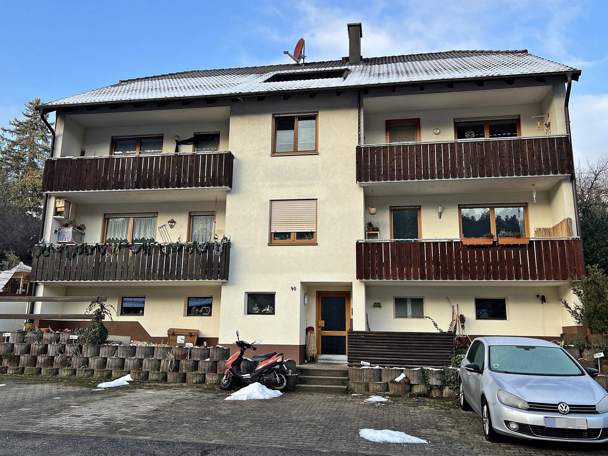 Immobilienangebot - Eltmann - Alle - Charmante, vermietete 2 Zimmer Wohnung mit Balkon