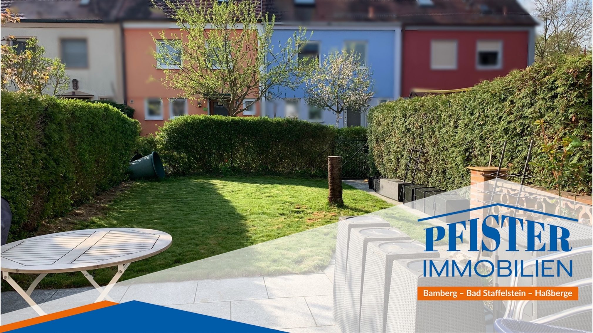 Immobilienangebot - Bamberg - Alle - Gemütliches Reihenhaus mit kleinem Garten