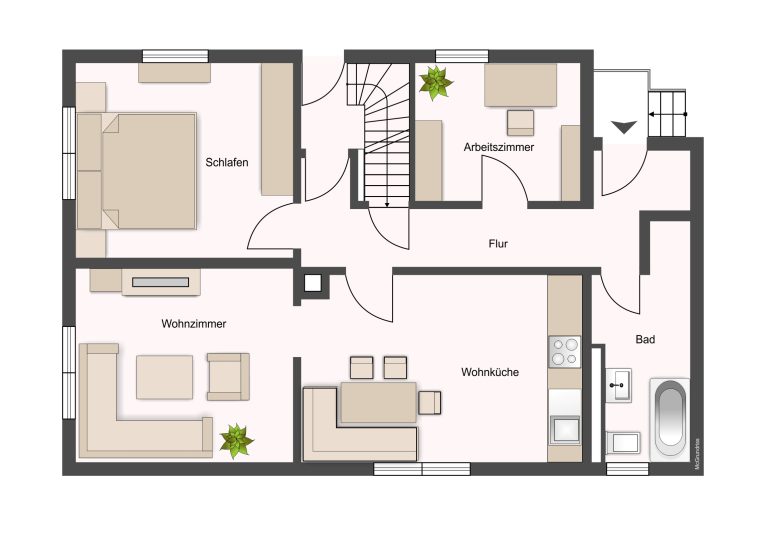 Immobilienangebot - Strullendorf - Alle - Zweifamilienhaus in Strullendorf - Kapitalanlage oder Eigennutzung