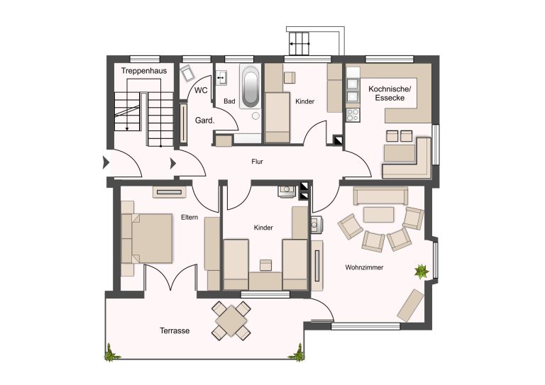 Immobilienangebot - Viereth-Trunstadt - Alle - Ein Zuhause mit Zukunft: Zweifamilienhaus in Viereth mit großem Garten