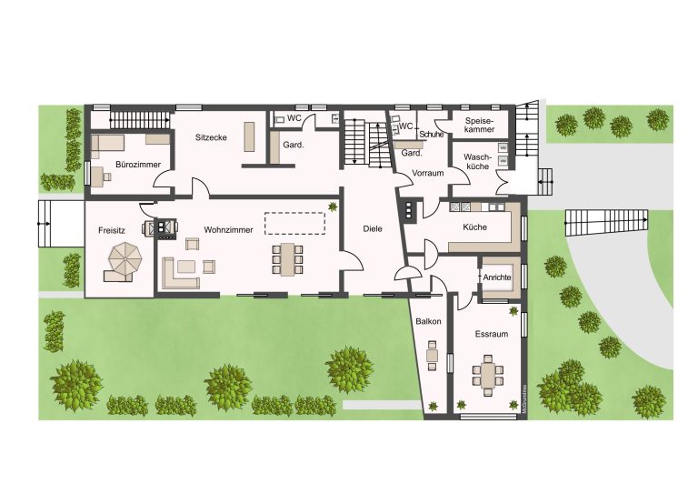 Immobilienangebot - Eltmann - Alle - Ein Ort für Visionen - Gebäudeensemble in traumhafter Lage unterhalb der Wallburg