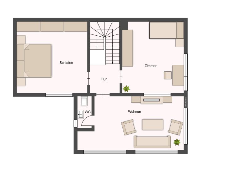 Immobilienangebot - Bamberg - Alle - Sanierungsbedürftige Doppelhaushälfte mit Garten in Bamberg-Gartenstadt - sofort bezugsfertig