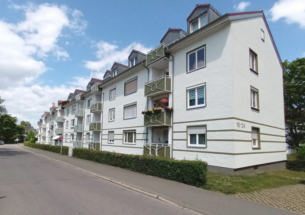 Immobilienangebot - Coburg - Alle - Gemütliche 3 Zimmer Wohnung mit Balkon, Nähe Fachhochschule
