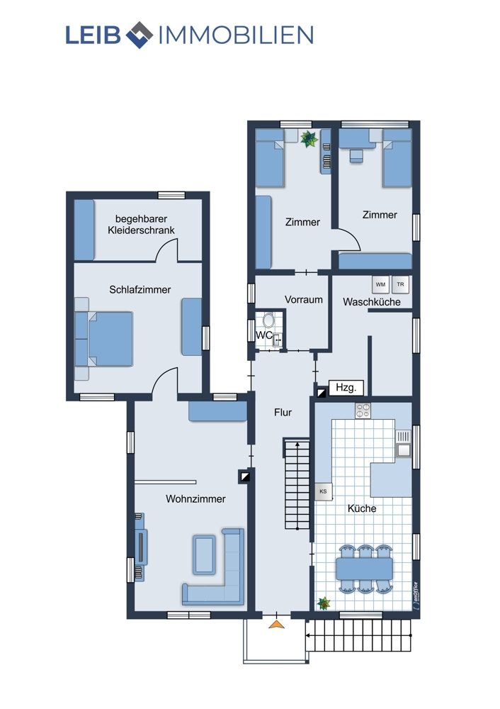 Immobilienangebot - Weidhausen bei Coburg - Alle - Charmantes Einfamilienhaus in Weidhausen - Renoviertes EG, OG mit Potenzial, mit Garten & zwei Garagen!