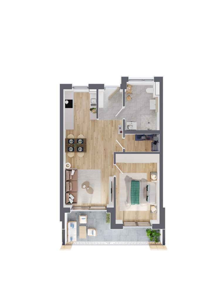 Immobilienangebot - Rödental - Alle - Jetzt NEU Bauanschnitt 3 - Eine Investition in die eigene Zukunft! Neubau "Service Wohnen in Rödental"