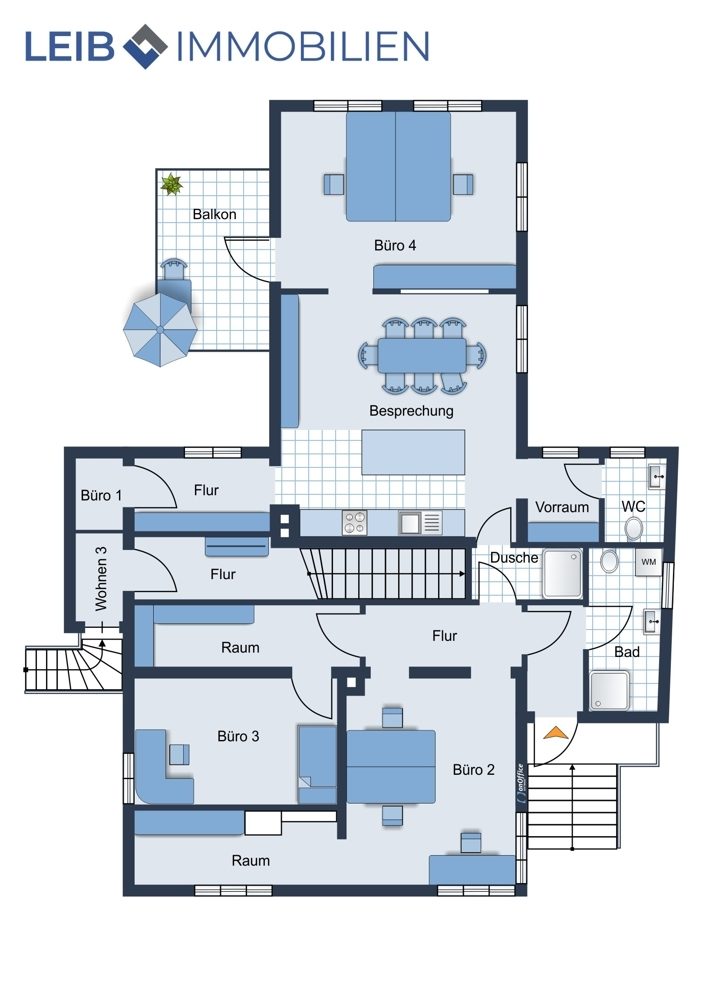 Immobilienangebot - Coburg - Alle - Hochwertig saniertes Wohn- und Geschäftshaus im Zentrum von Coburg zur Anlage oder Eigennutzung