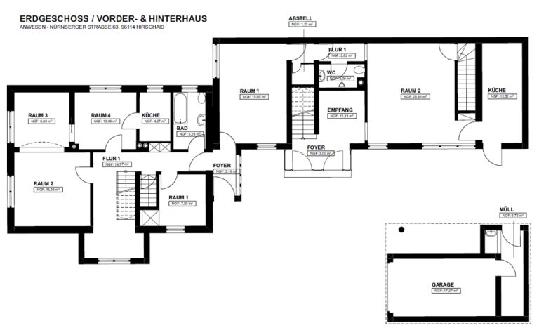 Immobilienangebot - Hirschaid - Alle - Modernisiertes Wohn- und Geschäftshaus mit vielfältigen Nutzungsmöglichkeiten zentral in Hirschaid