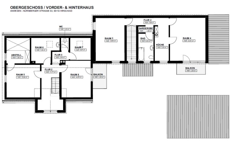 Immobilienangebot - Hirschaid - Alle - Modernisiertes Wohn- und Geschäftshaus mit vielfältigen Nutzungsmöglichkeiten zentral in Hirschaid