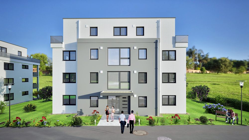 Immobilienangebot - Rödental - Alle - Schicke Neubaueigentumswohnungen in Rödental