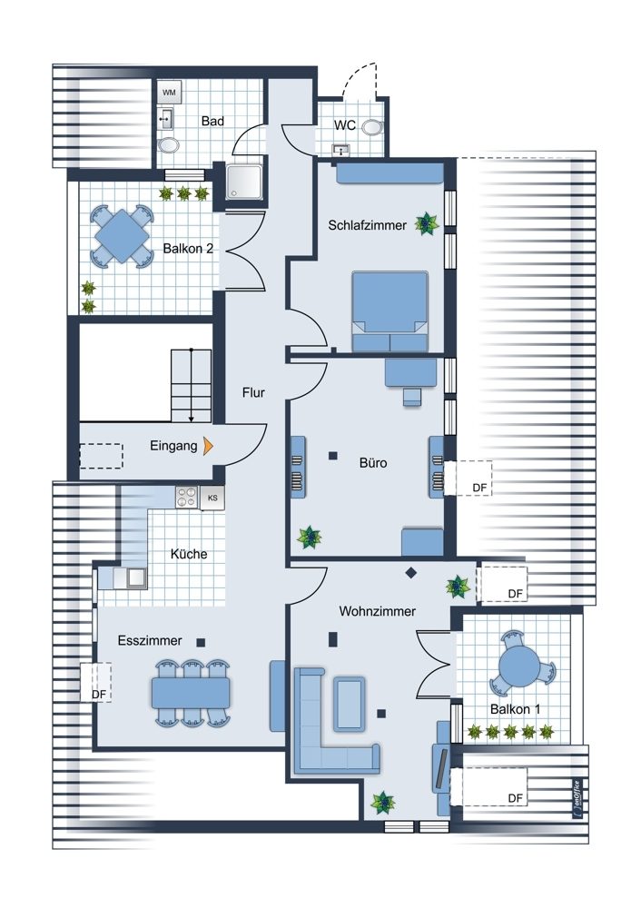 Immobilienangebot - Coburg - Alle - Coburger Bestlage: Modernisiertes Einfamilienhaus mit traumhaften Grundstück & Top Energiebilanz