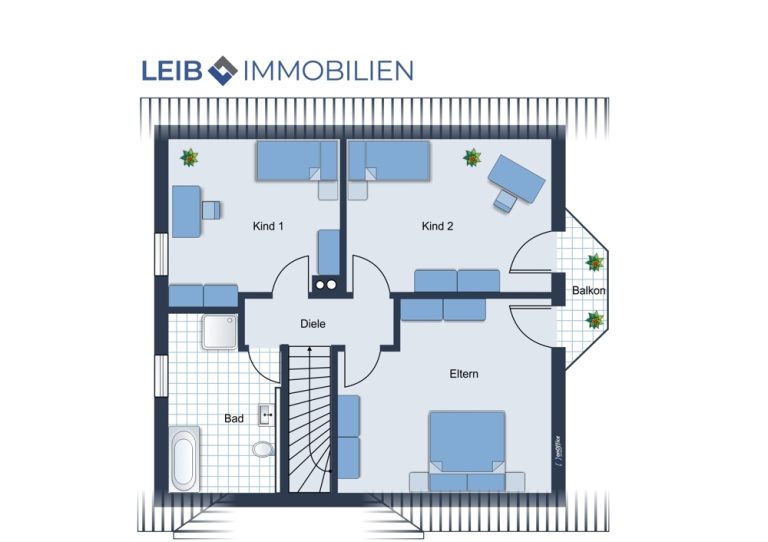 Immobilienangebot - Hochstadt am Main / Wolfsloch - Alle - RESERVIERT Gepflegtes EFH mit Garten, Balkon und Doppelgarage in ruhiger Lage von Hochstadt