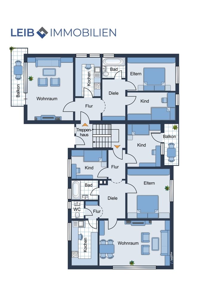 Immobilienangebot - Coburg - Alle - Kapitalanlage! Interessante Wohnanlage bestehend aus zwei Häusern in guter Lage von Coburg