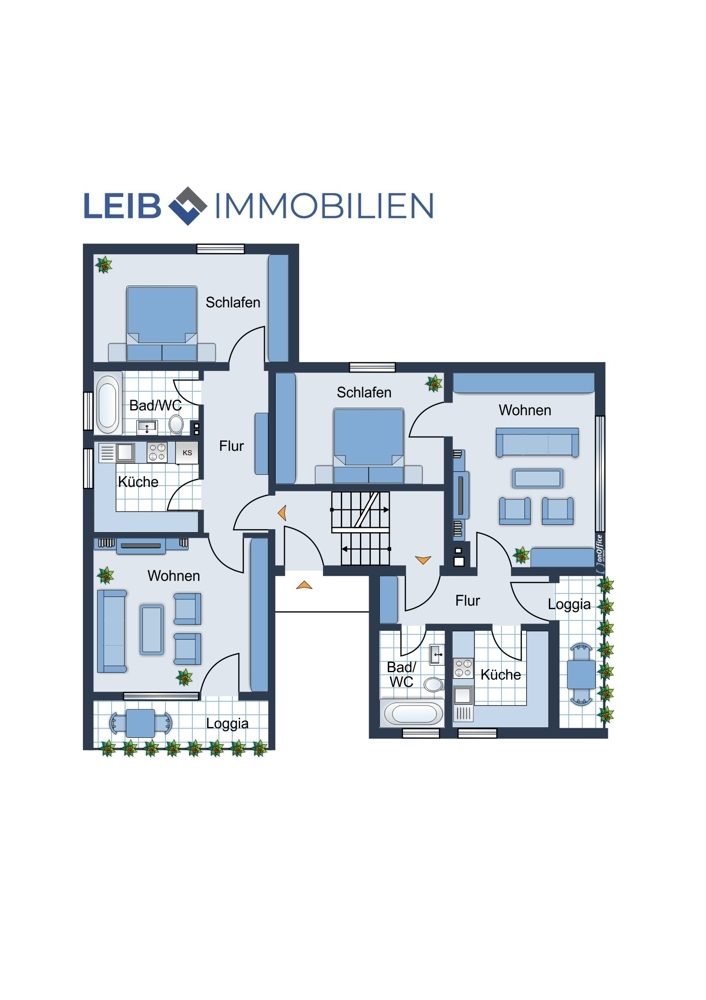 Immobilienangebot - Coburg - Alle - Kapitalanlage! Interessante Wohnanlage bestehend aus zwei Häusern in guter Lage von Coburg
